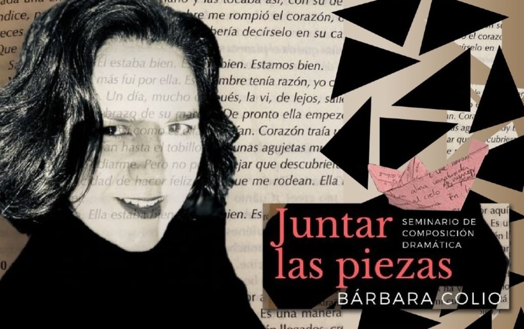 Bárbara Colio dará taller de composición dramática