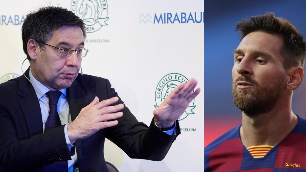 Bartomeu dejaría presidencia del Barcelona para que Messi se quede