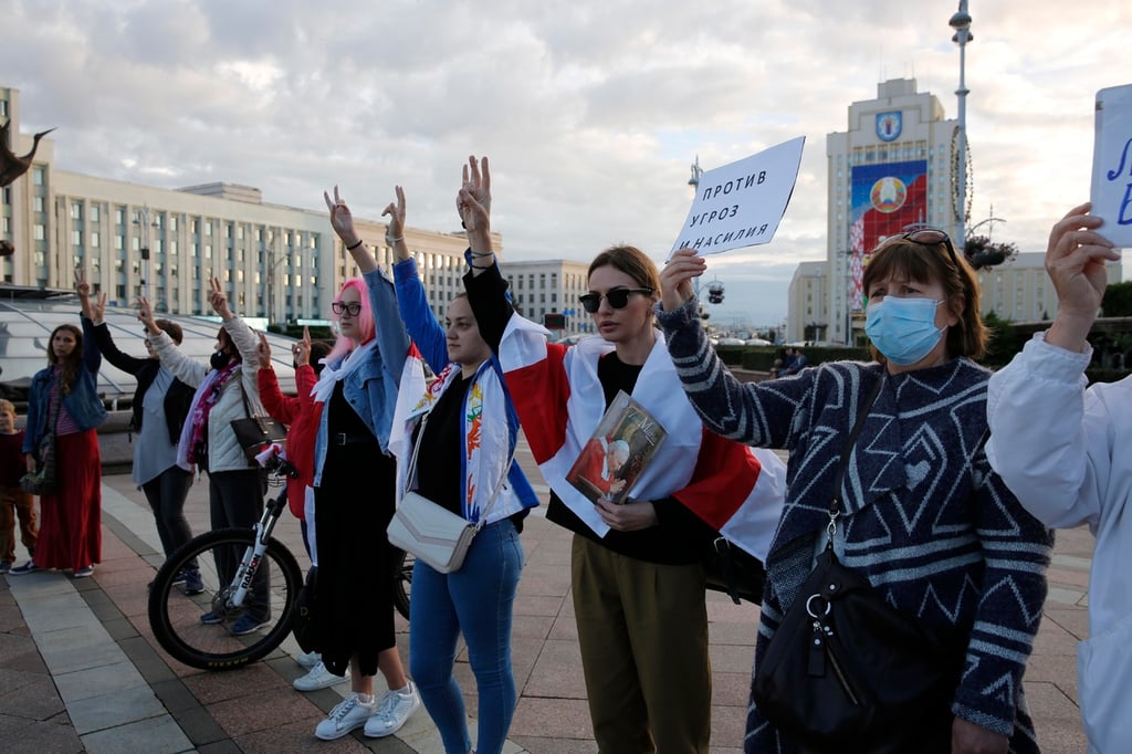 Los bielorrusos, decididos a proseguir las protestas