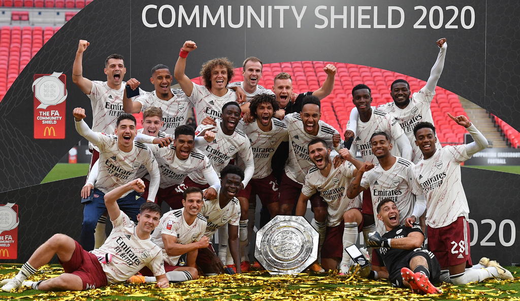 Arsenal gana el título de la Community Shield tras vencer al Liverpool
