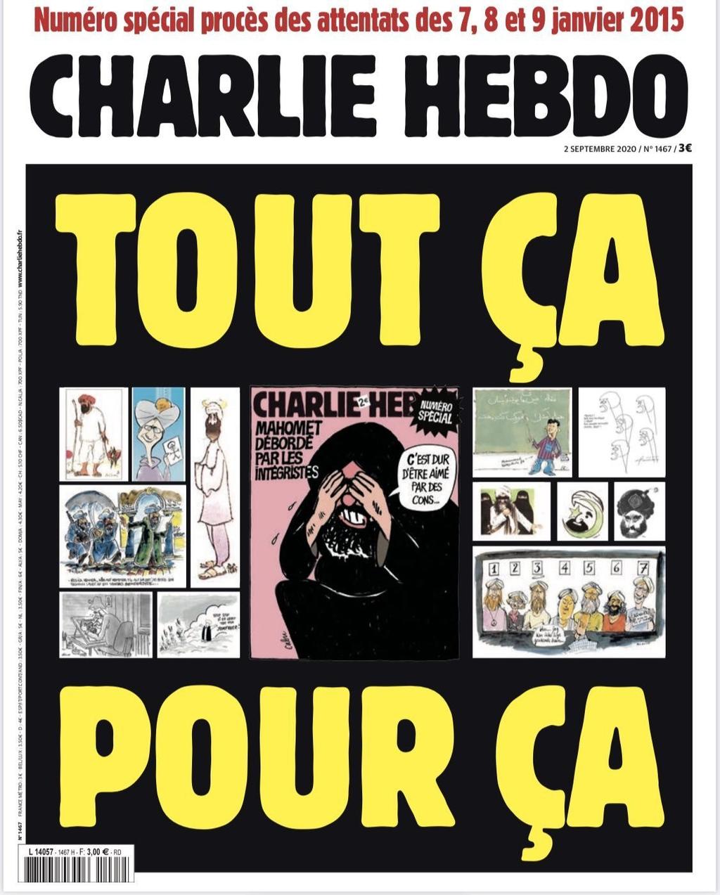 Publicará Charlie Hebdo portada de Mahoma por la que atacaron los yihadistas