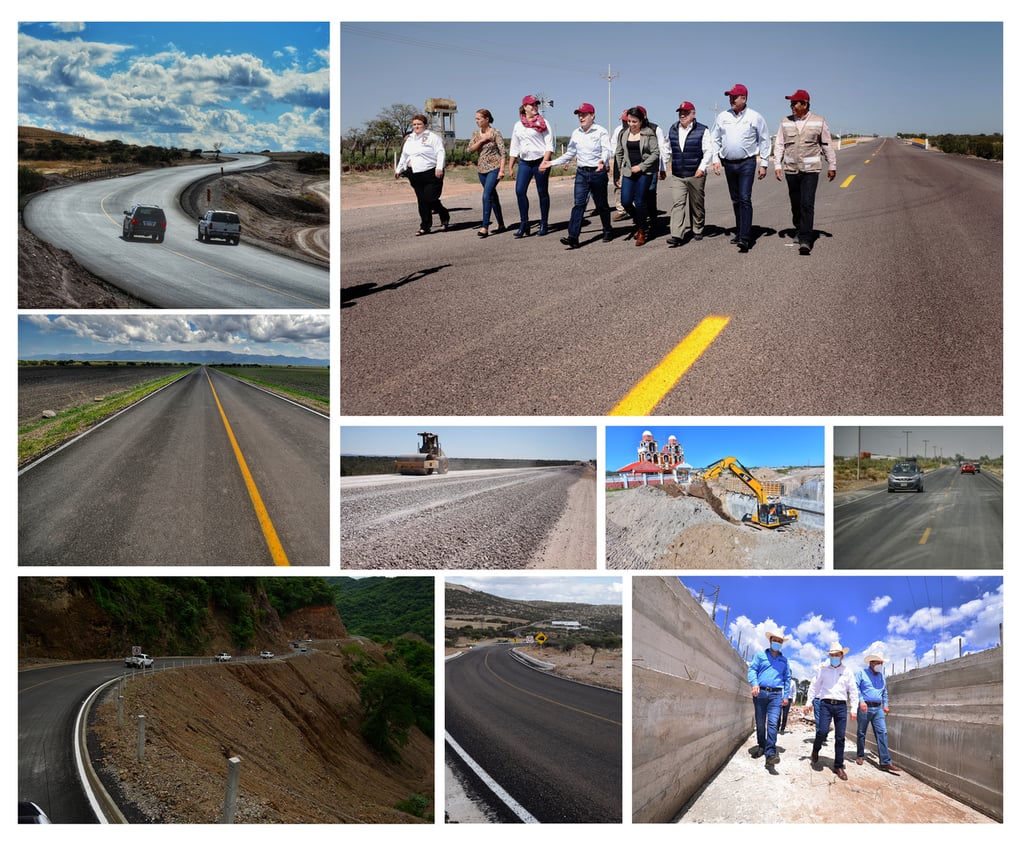 Se ha fortalecido 50% de la red carretera en Durango : Aispuro