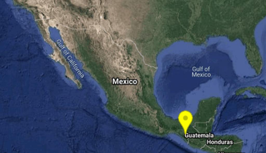 Se registran dos sismos en Chiapas