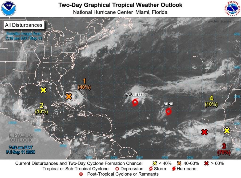 Se fortalecen tormentas en el Golfo de México
