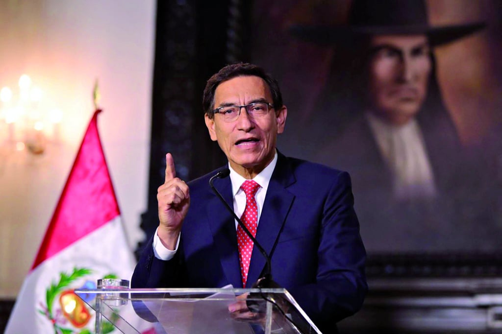 Destitución de Vizcarra  apunta al fracaso en Perú