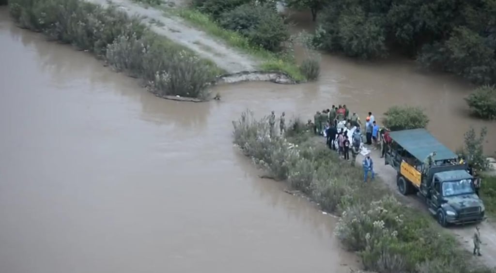 Afectados 5 mil habitantes de 6 municipios por lluvias en Durango