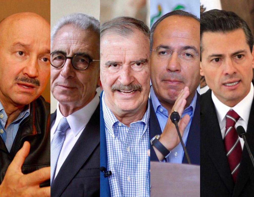 ¿De qué acusa AMLO a cada expresidente mexicano?
