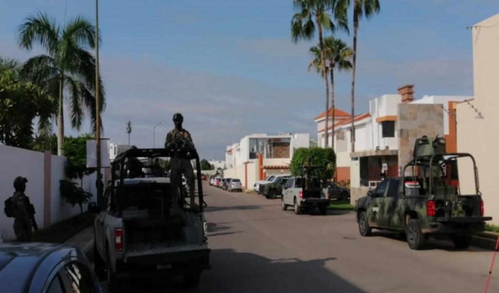 Despliegan operativo en fraccionamiento privado de Culiacán