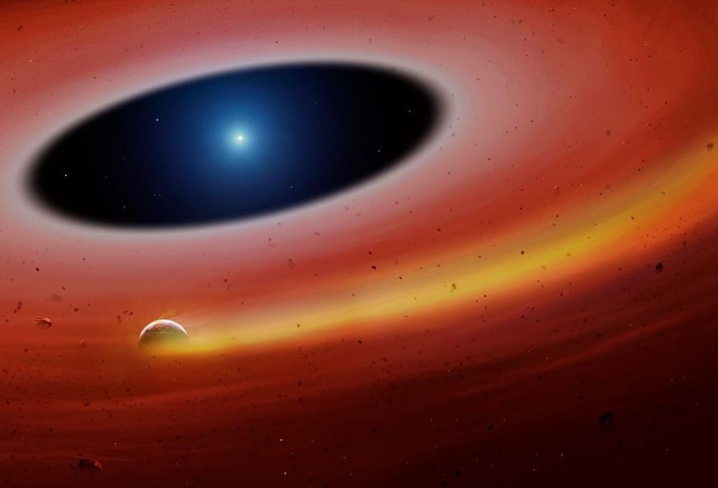 Detectan primer planeta orbitando alrededor de una estrella enana blanca