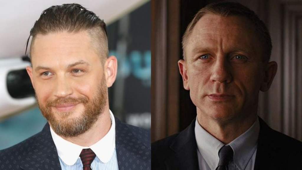 ¿Tom Hardy reemplazará a Daniel Craig como 'James Bond'?