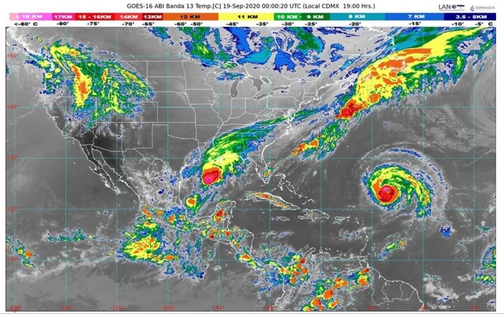 18 de septiembre del 2020, día histórico para huracanes