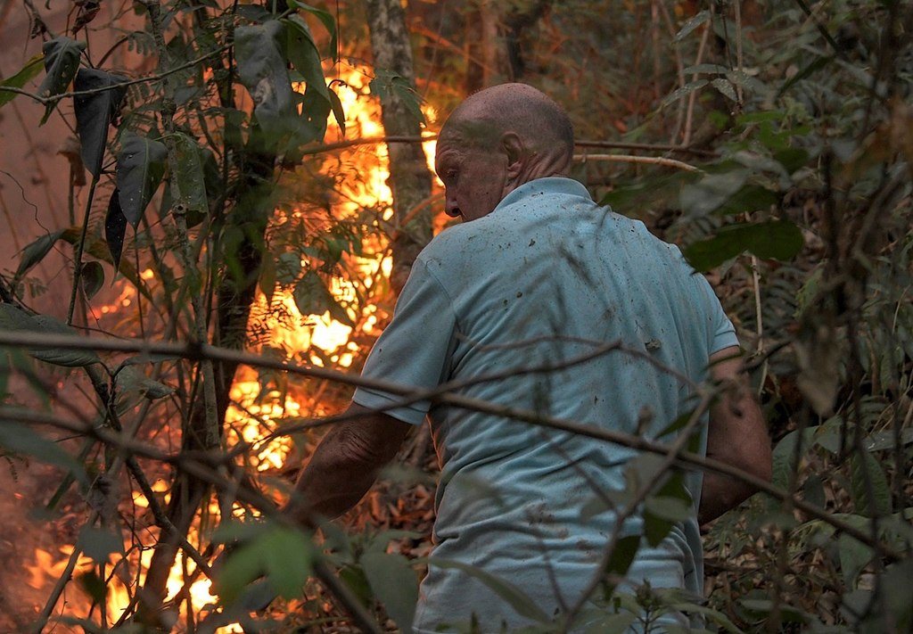 Humo de los incendios en Amazonía llega a Sao Paulo