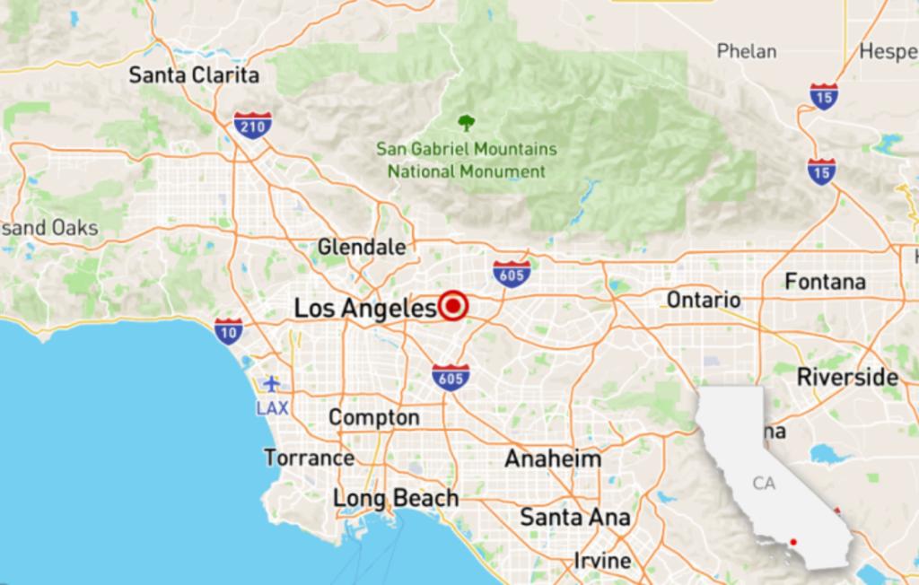 Se registra temblor de 4.6 e California