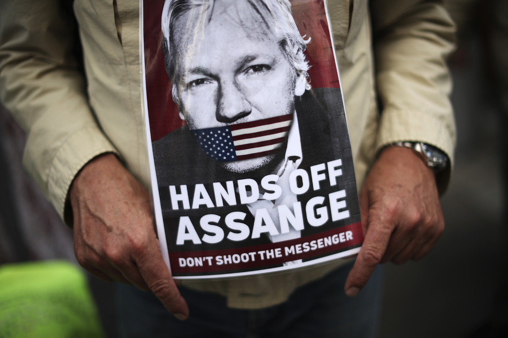 Piden a Reino Unido liberación de Assange