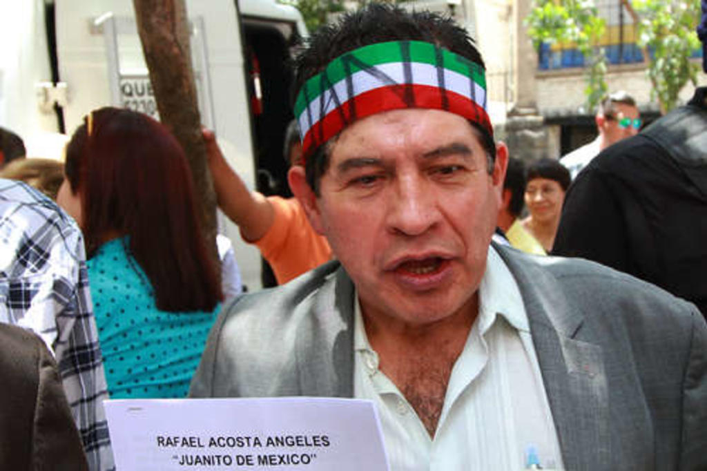 'Juanito' acusa de traidor a AMLO en el campamento de FRENAAA
