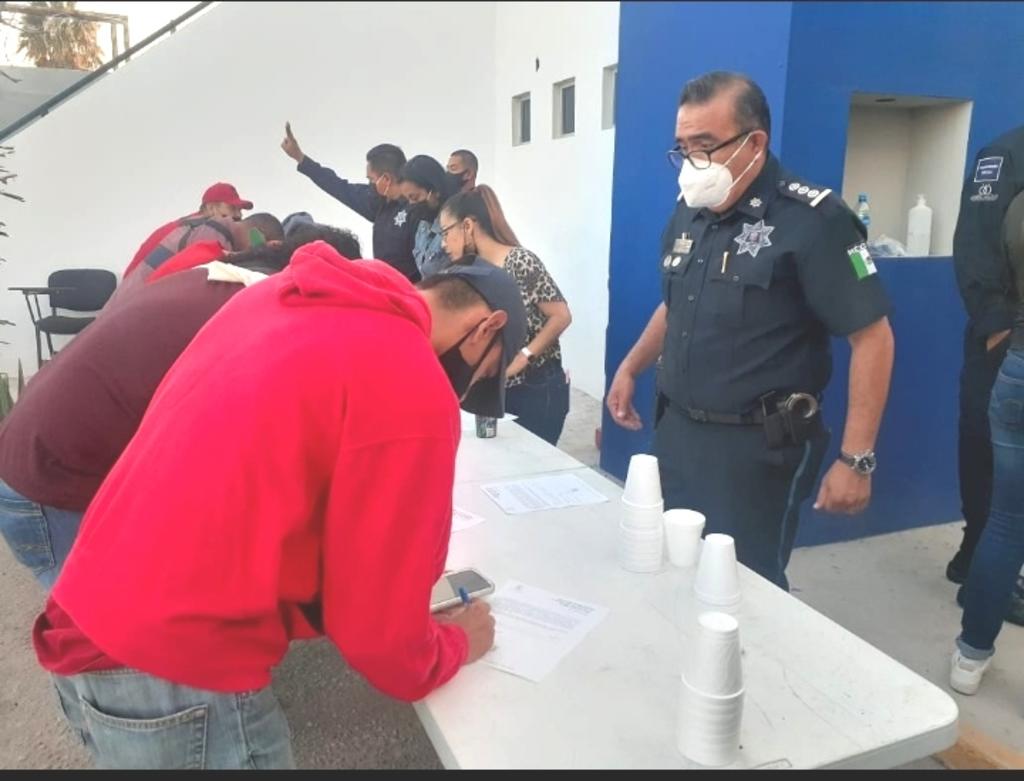 Realizan exámenes sorpresa de antidoping a policías de Gómez Palacio