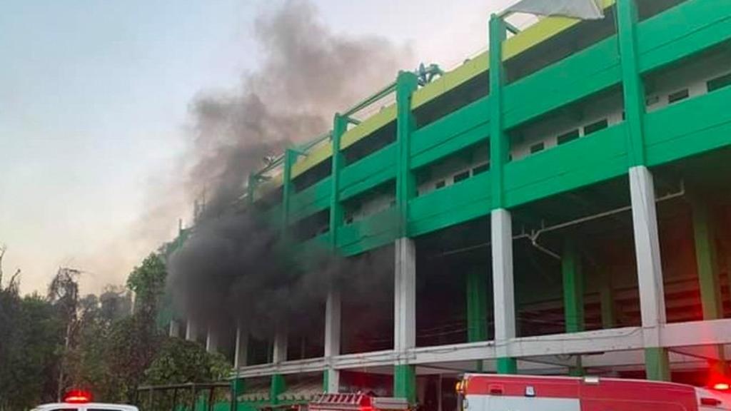 VIDEO: Reportan un detenido tras incendio en el estadio de Club León