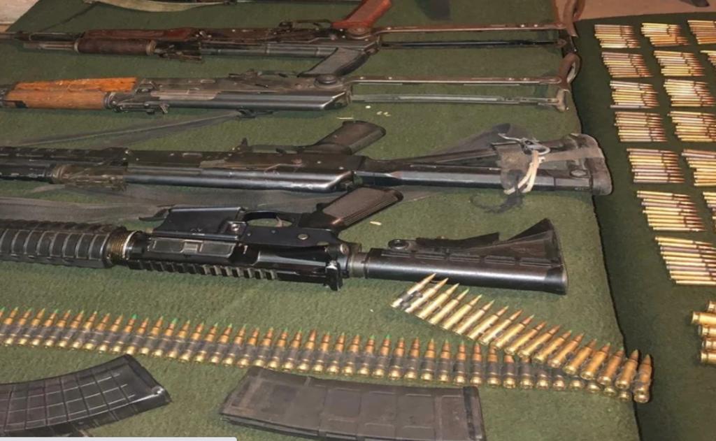 Confiscan 5 mil cartuchos y 9 armas de fuego en Sonora