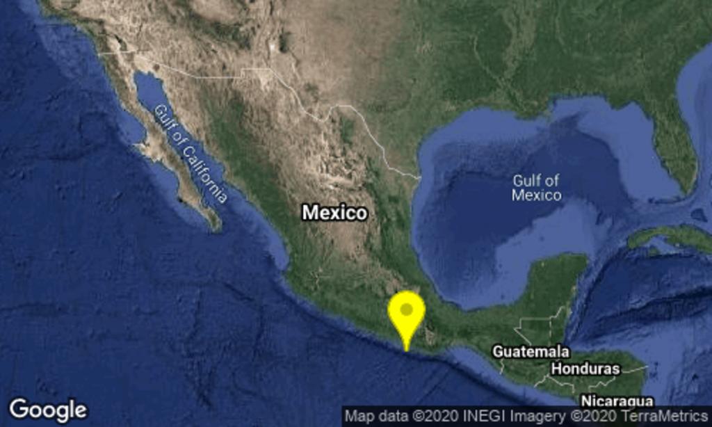 Registran sismo de magnitud 4.9 en Oaxaca