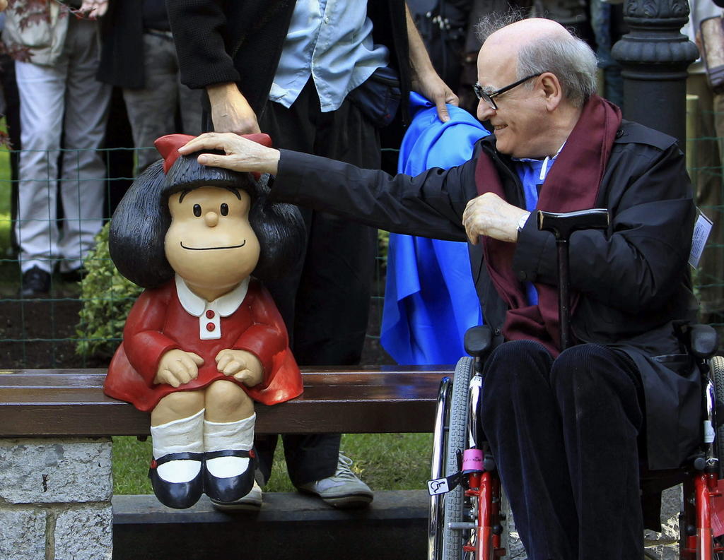 Fallece el reconocido dibujante 'Quino', creador de 'Mafalda'