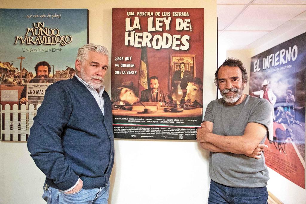 Damián Alcázar y Luis Estrada retratarán con filme al México de la 4T