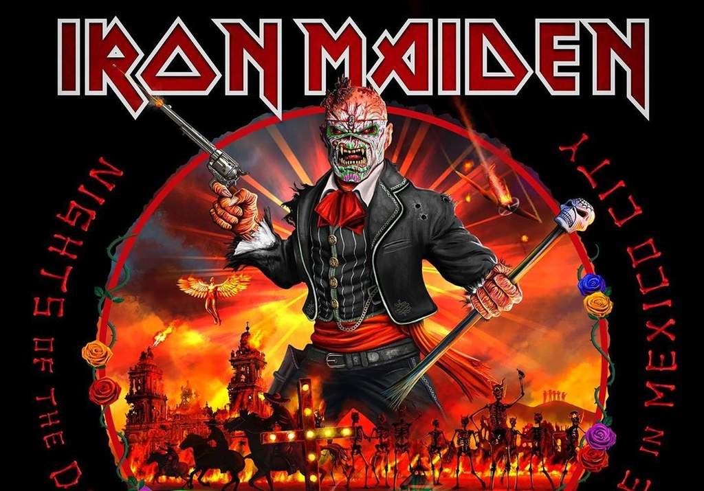 Iron Maiden anuncia que lanzará álbum grabado en México