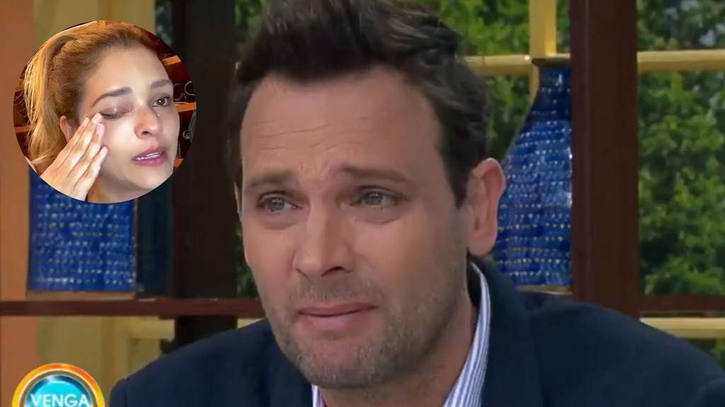 'Pato' Borghetti rompe en llanto por la muerte del 'papá' de Grettell Valdez