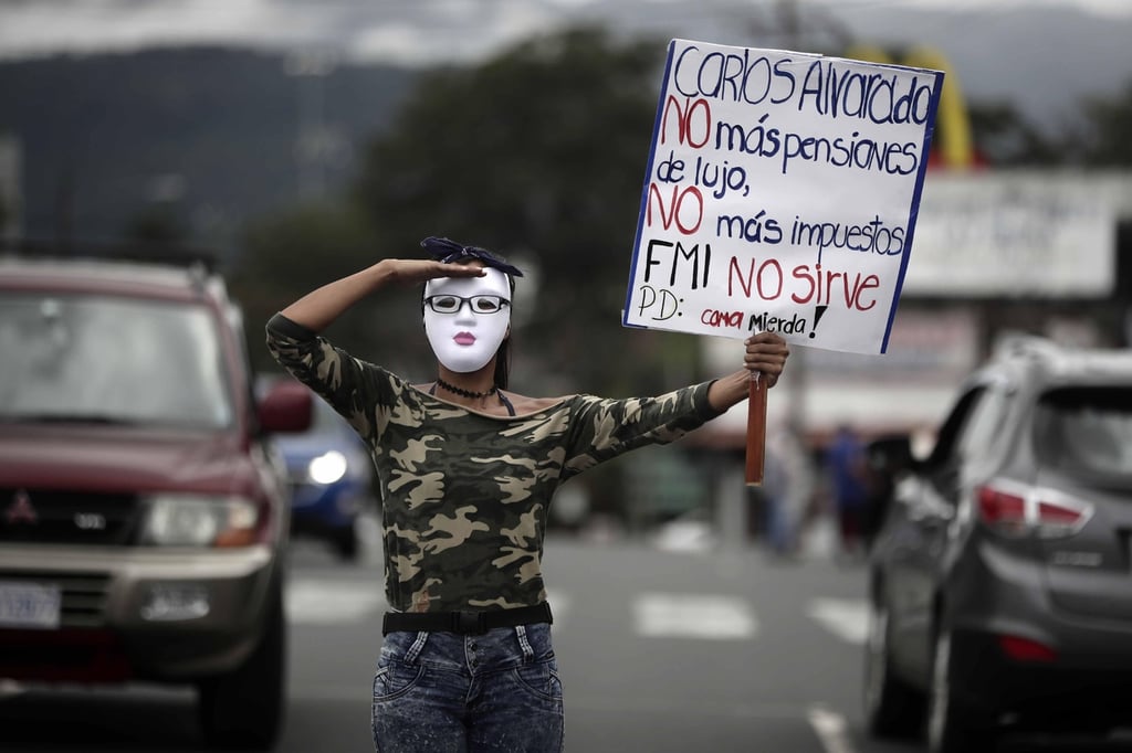Protestan contra acuerdo con FMI