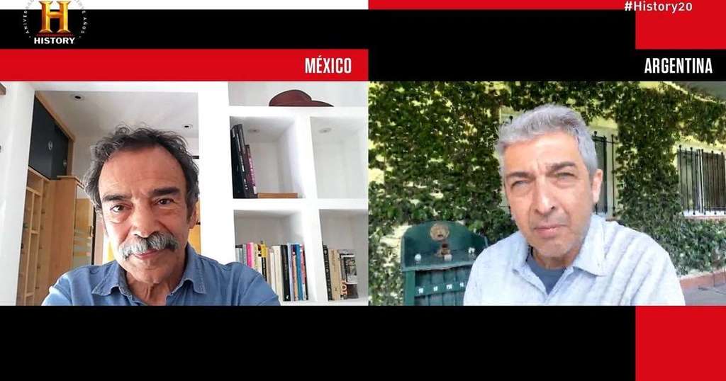 Damián Alcázar y Ricardo Darín reflexionan en serie sobre la historia