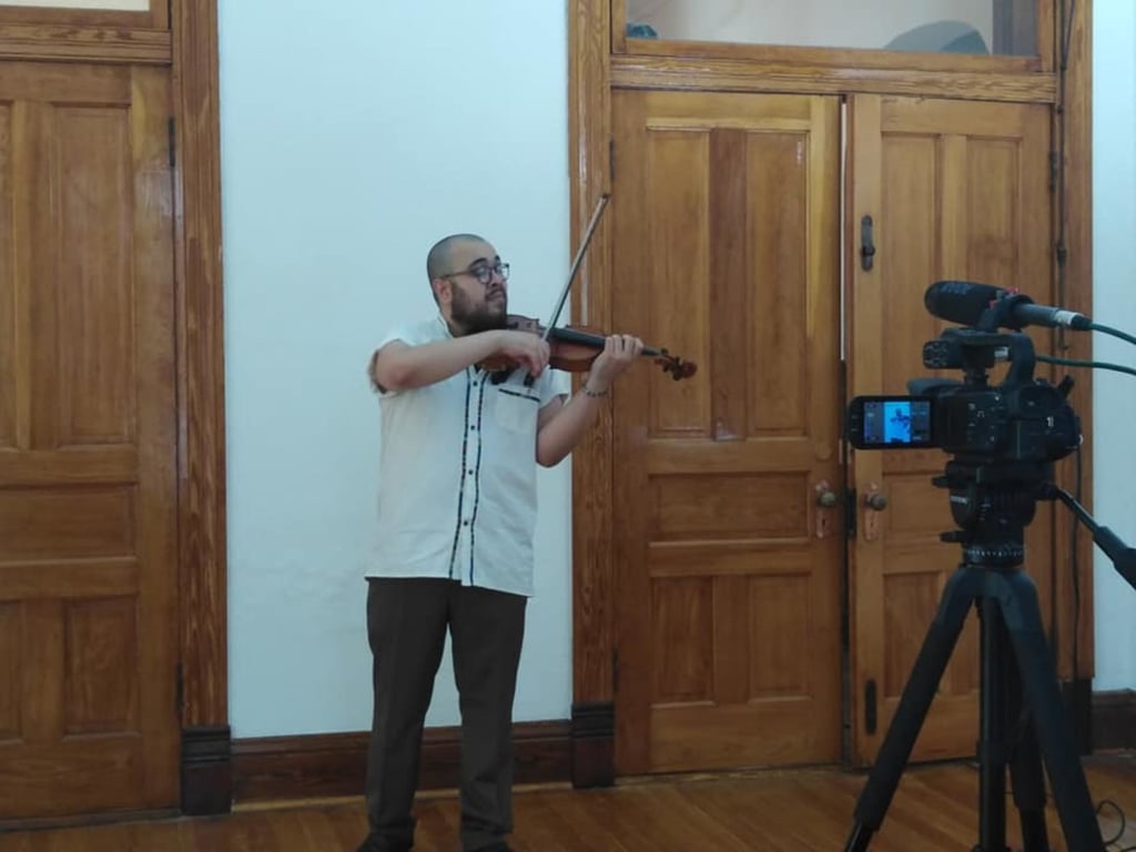 Presentan concierto de violín