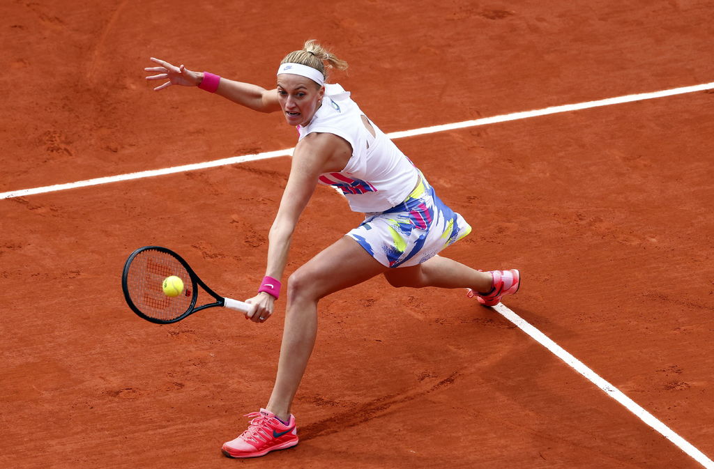 Petra Kvitova sigue en gran forma en Roland Garros