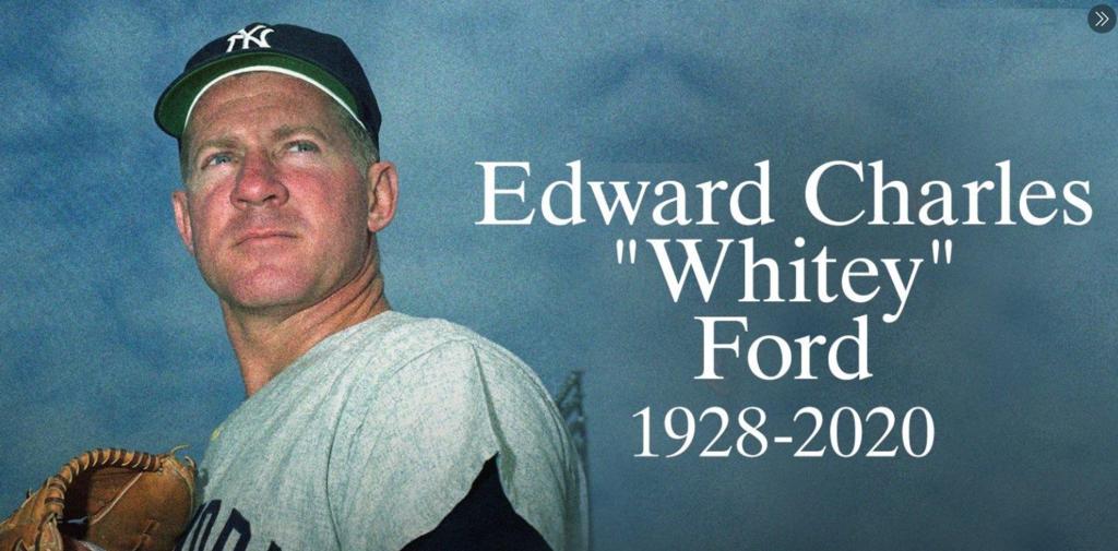 Muere legendario lanzador delos Yankees de Nueva York, Whitey Ford
