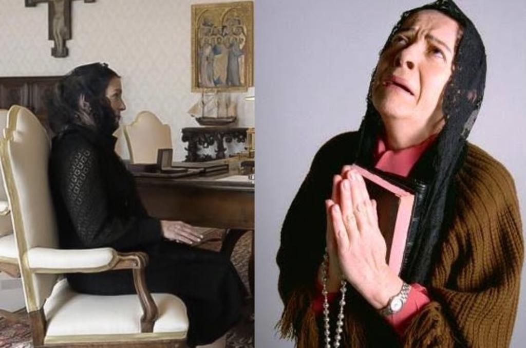Comparan a Beatriz Gutiérrez Müller con 'Chabelita' tras visita al Papa