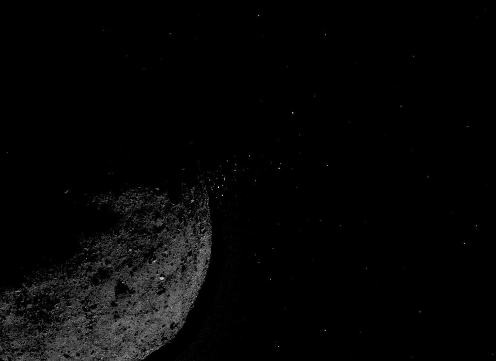 Instrumentos de OSIRIS-Rex revelan algunos secretos del asteroide Bennu
