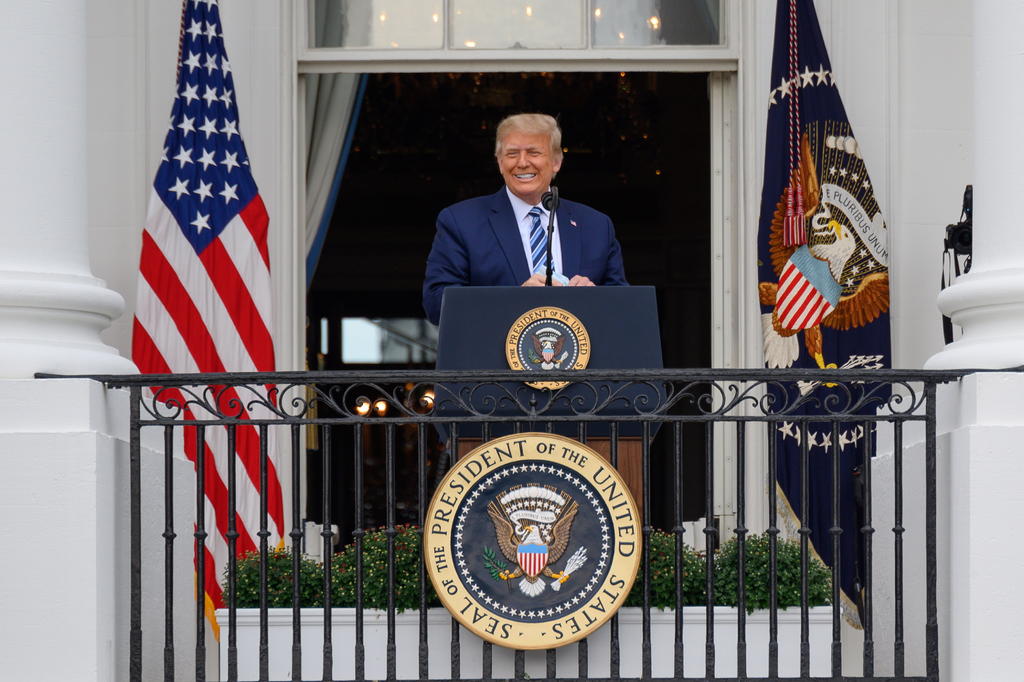 Donald Trump ya no está en riesgo de transmitir COVID-19: médico de La Casa Blanca