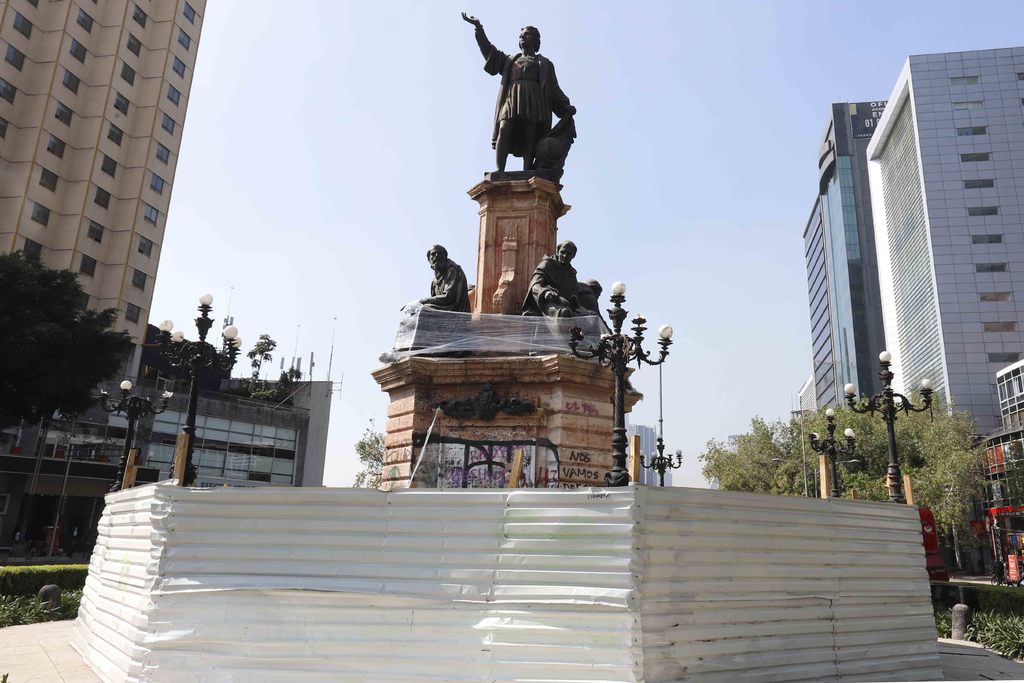 Piden analizar regreso de la estatua de Colón en CDMX