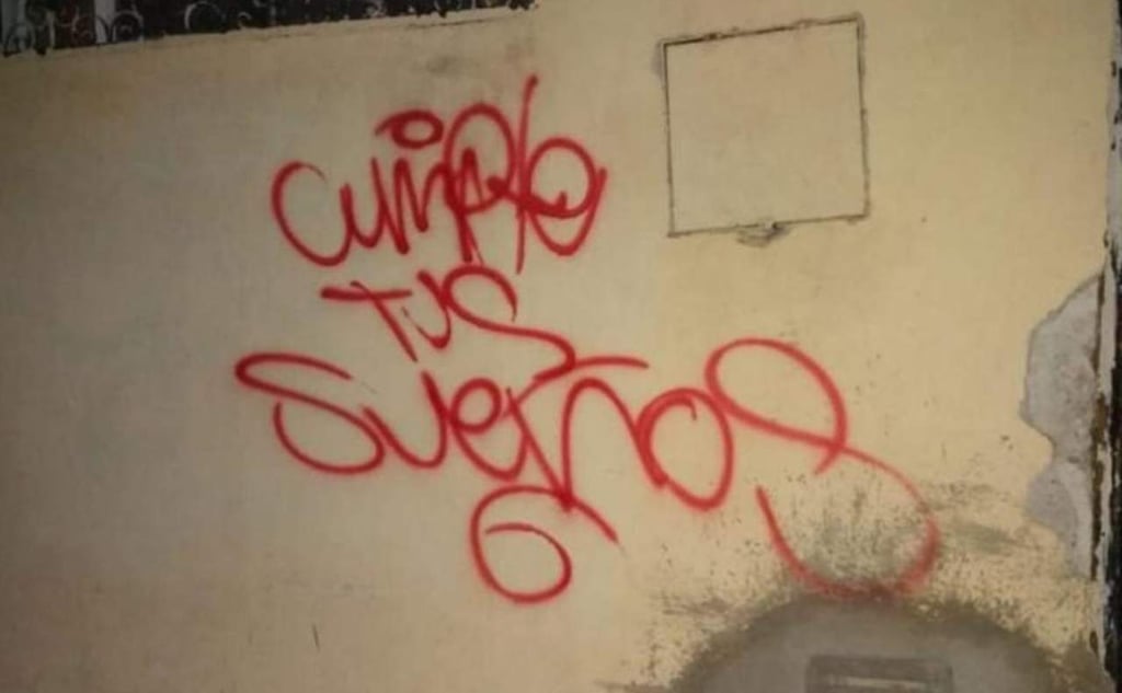 Cae el 'Cumple tus sueños'; tenía varías calles de Durango grafiteadas