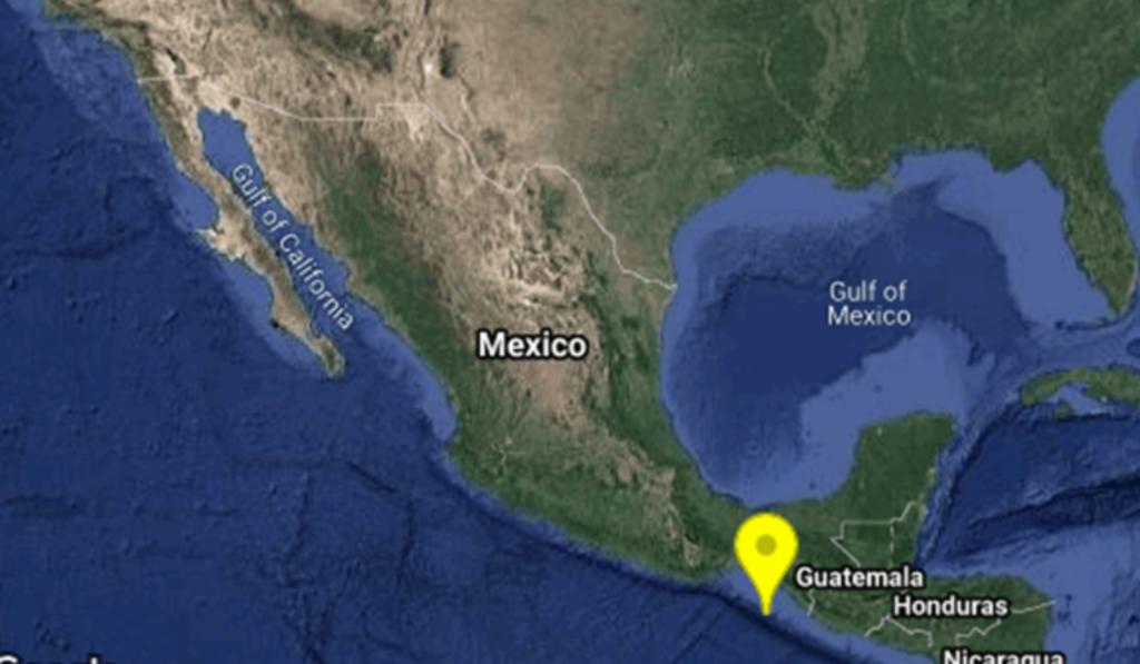 Se registra sismo de 5.5 en Chiapas