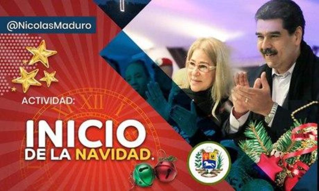 Maduro adelanta la Navidad; 'inició' ayer en Venezuela