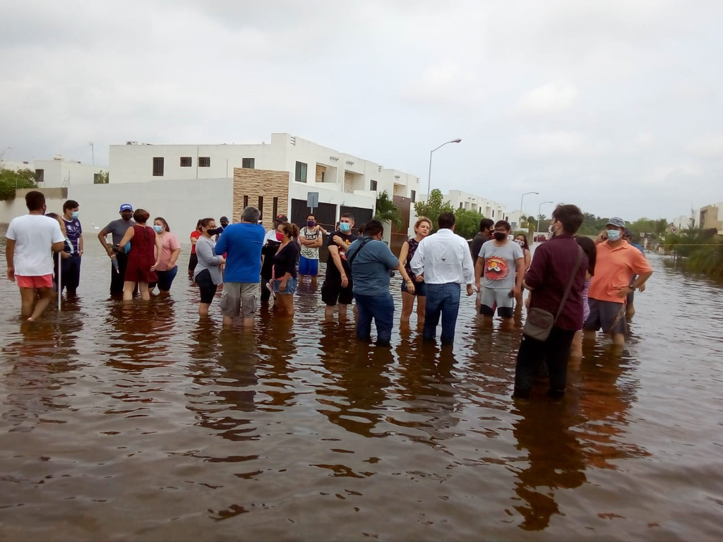 A 10 días de 'Delta', viven en casas inundadas
