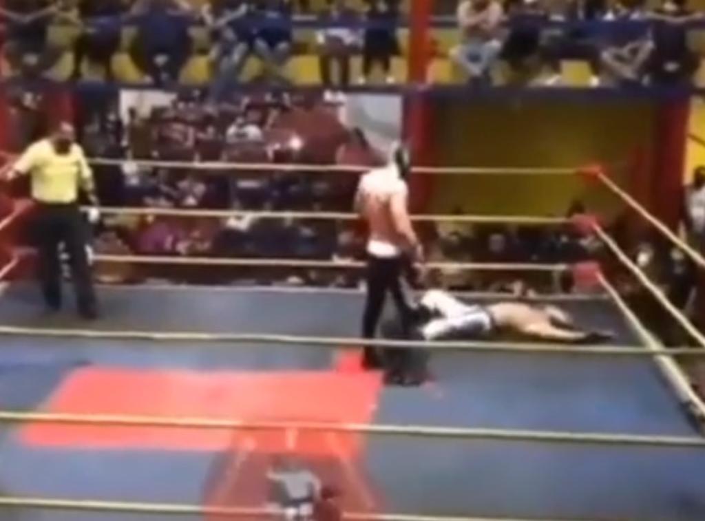 Luchador Príncipe Aéreo muere en el ring tras recibir golpes en el pecho
