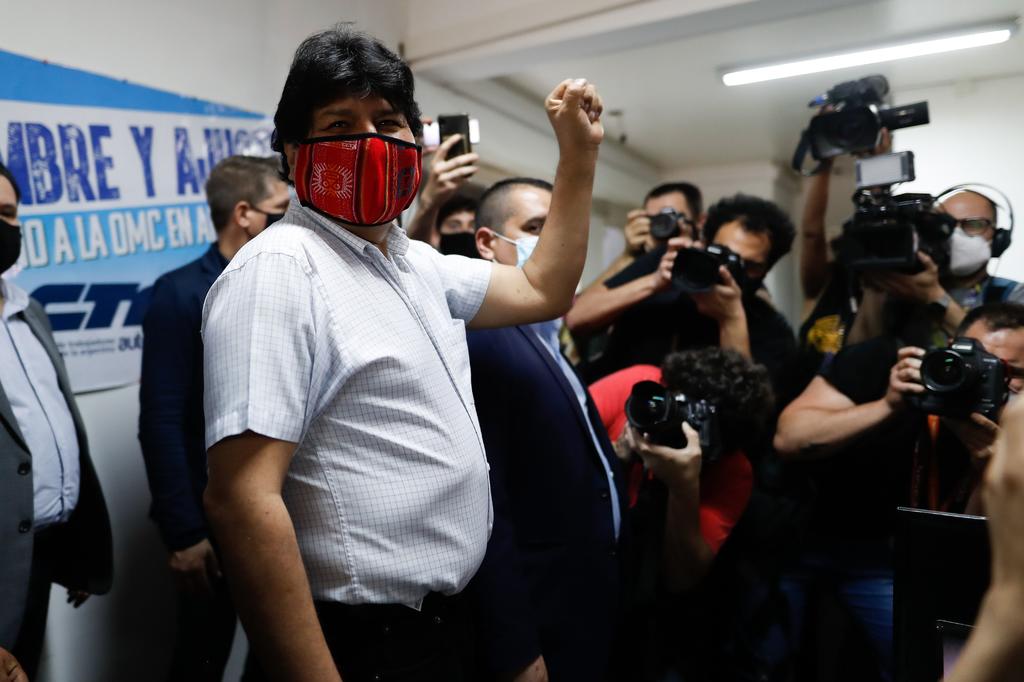 Evo Morales asegura que su partido y Luis Arce han ganado las elecciones