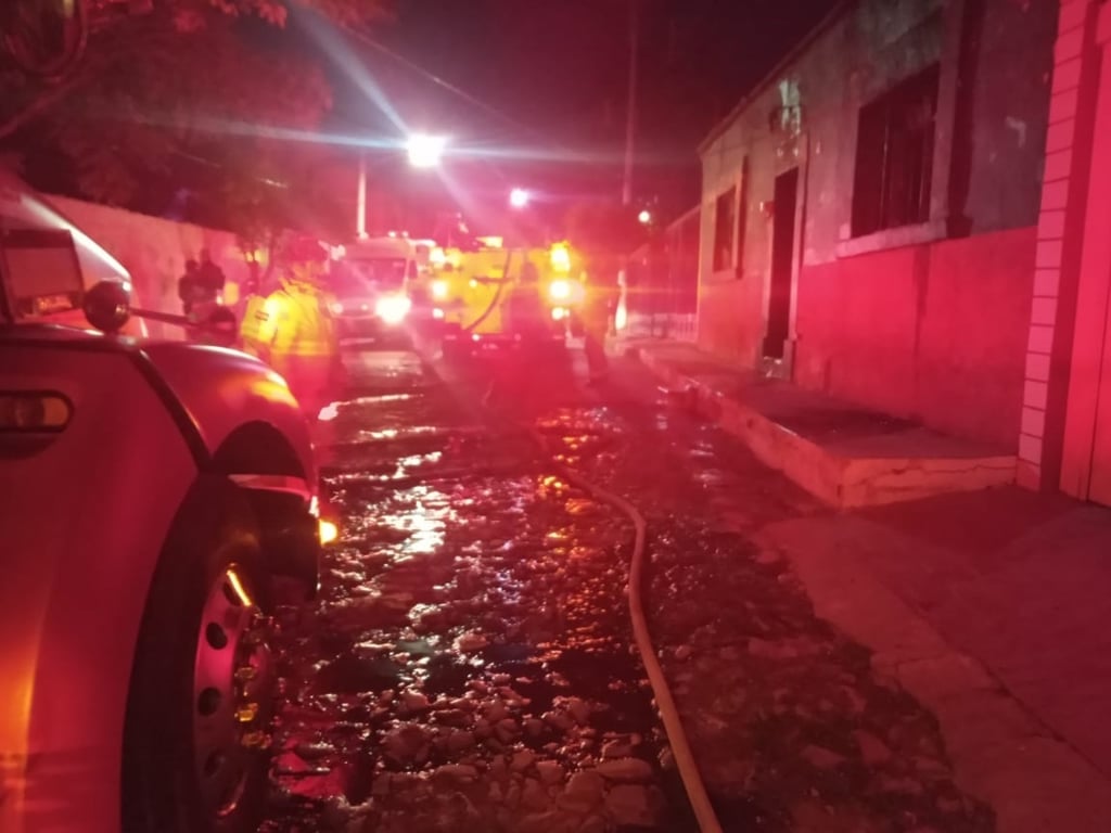 Incendio deja a una víctima en privada Volantín