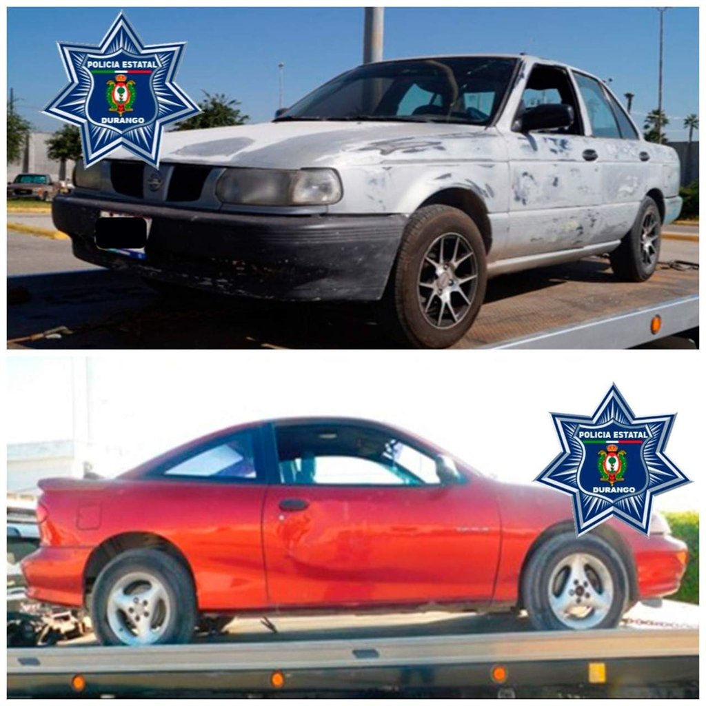 Policía Estatal recupera dos vehículos robados