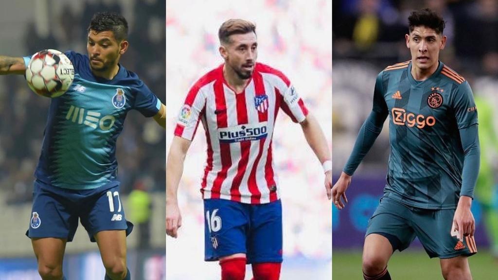 Tres mexicanos inician hoy su camino en la Champions League