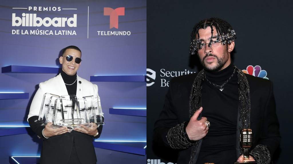 Daddy Yankee y Bad Bunny triunfan en los Premios Billboard 2020