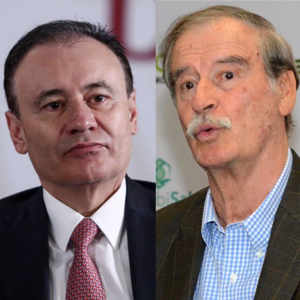 'Nada de rata', contesta Alfonso Durazo a Vicente Fox