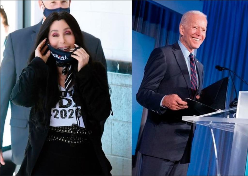 Cher y Bon Jovi encabezan concierto de apoyo a Joe Biden