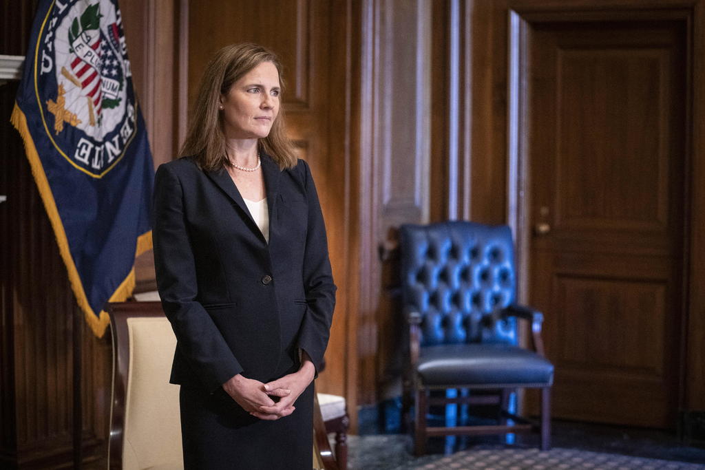 Confirma Senado de EUA a Amy Coney Barrett como jueza de la Corte Suprema