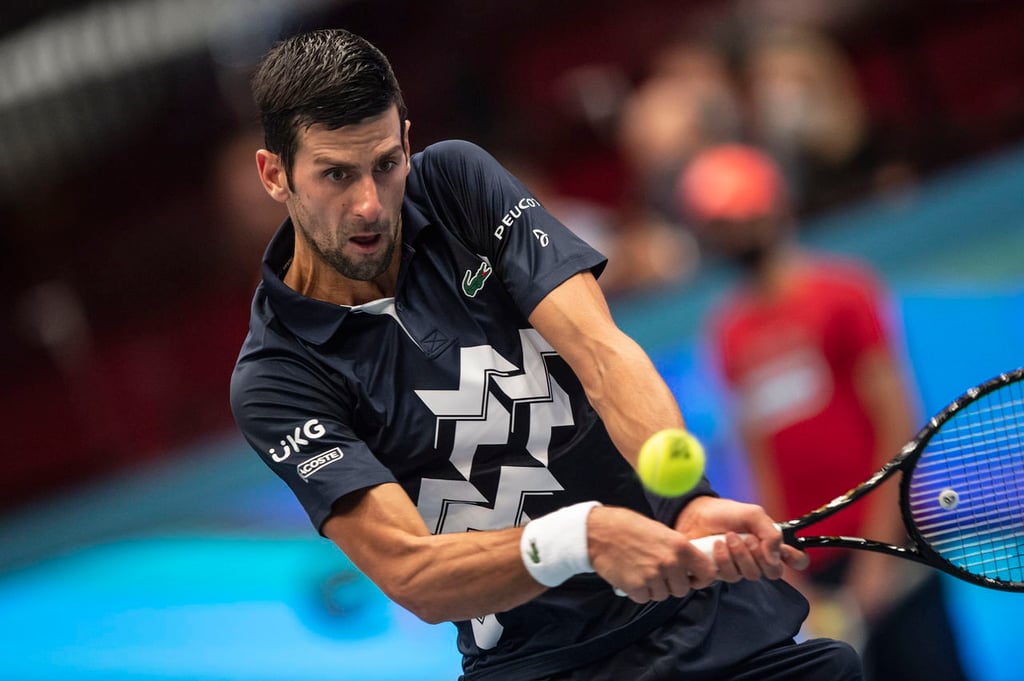 Djokovic sufre para ganar en Viena